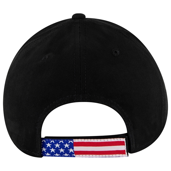 US Flag 6 Panel Low Profile Style Baseball Cap - US Flag 6 Panel Low Profile Style Baseball Cap - Image 10 of 77