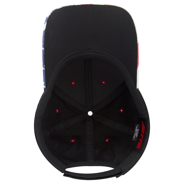 US Flag 6 Panel Low Profile Style Baseball Cap - US Flag 6 Panel Low Profile Style Baseball Cap - Image 26 of 77