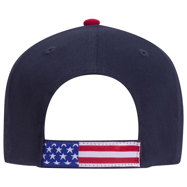 US Flag 6 Panel Low Profile Style Baseball Cap - US Flag 6 Panel Low Profile Style Baseball Cap - Image 45 of 77