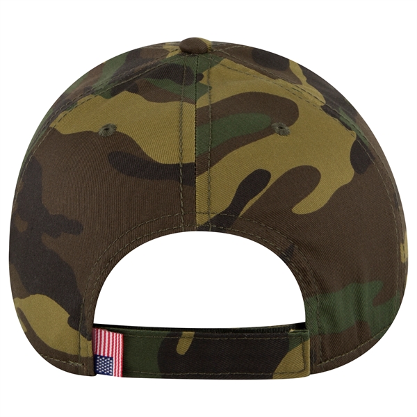 US Flag 6 Panel Low Profile Style Baseball Cap - US Flag 6 Panel Low Profile Style Baseball Cap - Image 53 of 77