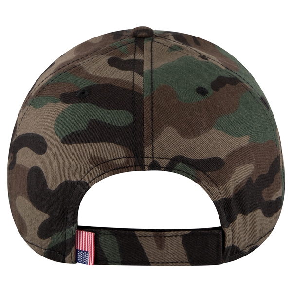 US Flag 6 Panel Low Profile Style Baseball Cap - US Flag 6 Panel Low Profile Style Baseball Cap - Image 59 of 77