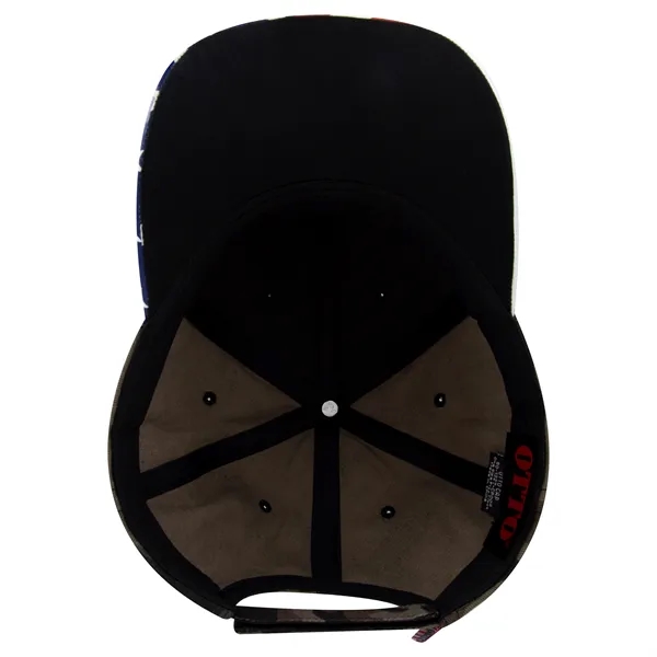 US Flag 6 Panel Low Profile Style Baseball Cap - US Flag 6 Panel Low Profile Style Baseball Cap - Image 63 of 77
