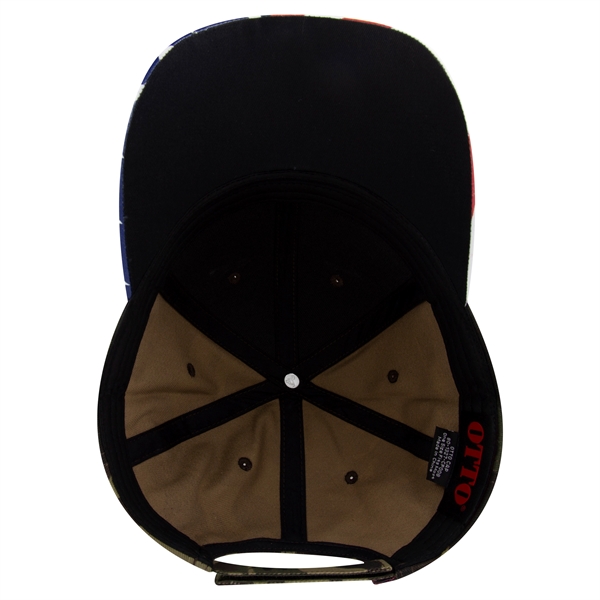US Flag 6 Panel Low Profile Style Baseball Cap - US Flag 6 Panel Low Profile Style Baseball Cap - Image 69 of 77