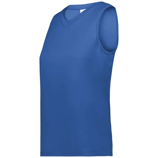 Ladies Attain Wicking Sleeveless Jersey - Ladies Attain Wicking Sleeveless Jersey - Image 5 of 12