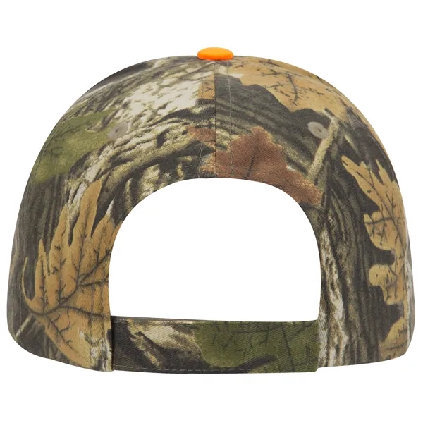 Camouflage Brushed Cotton Twill Sandwich Visor 6 Panel Cap - Camouflage Brushed Cotton Twill Sandwich Visor 6 Panel Cap - Image 3 of 12