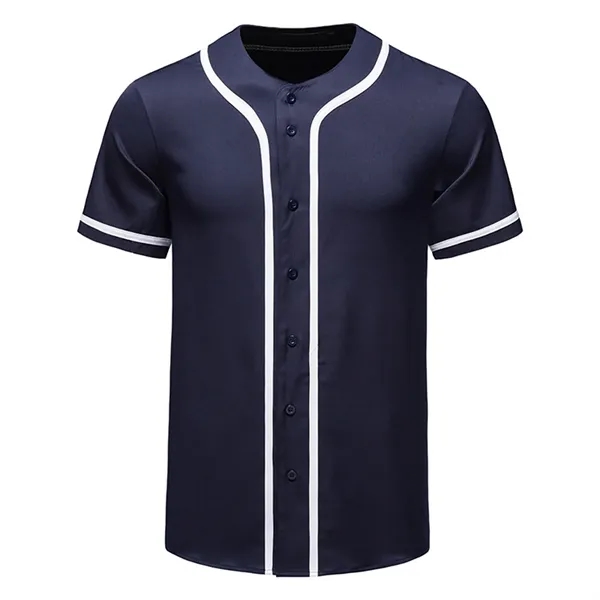 Sportswear Baseball Full Button Youth Adult Jersey - Sportswear Baseball Full Button Youth Adult Jersey - Image 2 of 4