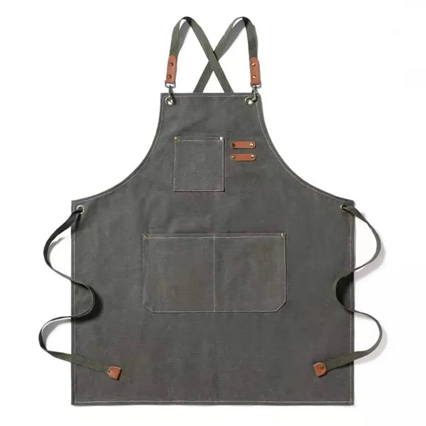 Adjustable Straps Chef Apron - Adjustable Straps Chef Apron - Image 10 of 14