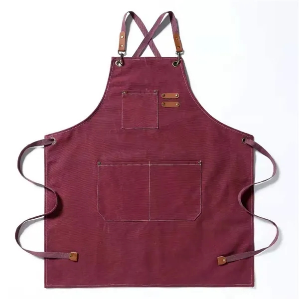 Adjustable Straps Chef Apron - Adjustable Straps Chef Apron - Image 8 of 14