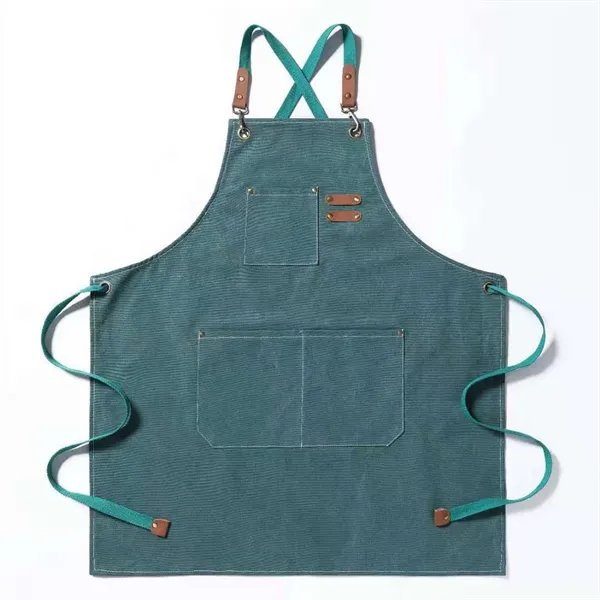 Adjustable Straps Chef Apron - Adjustable Straps Chef Apron - Image 7 of 14