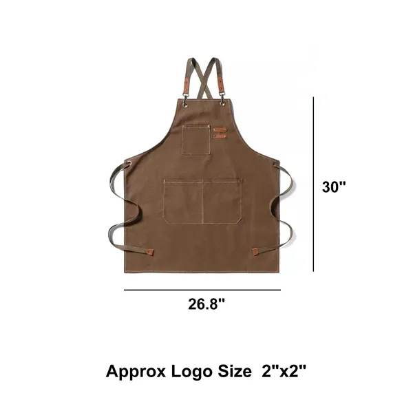 Adjustable Straps Chef Apron - Adjustable Straps Chef Apron - Image 6 of 14