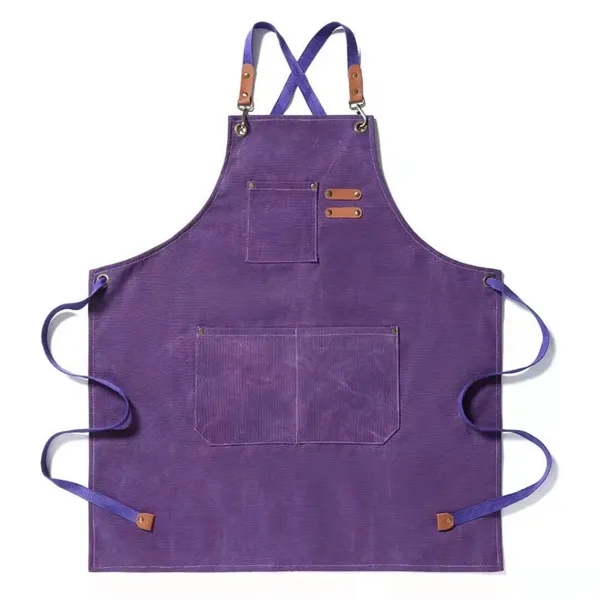Adjustable Straps Chef Apron - Adjustable Straps Chef Apron - Image 5 of 14