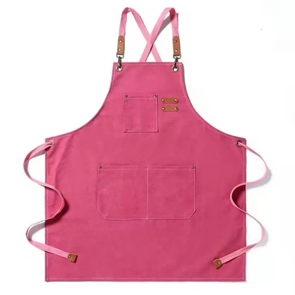 Adjustable Straps Chef Apron - Adjustable Straps Chef Apron - Image 4 of 14