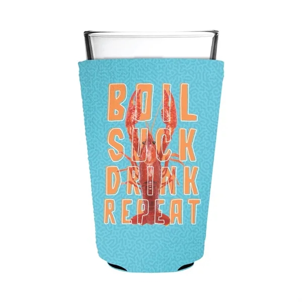 Full Color Neoprene Pint Glass Coolie - Full Color Neoprene Pint Glass Coolie - Image 11 of 12