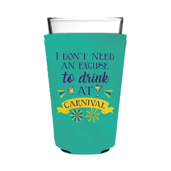 Full Color Neoprene Pint Glass Coolie - Full Color Neoprene Pint Glass Coolie - Image 9 of 12