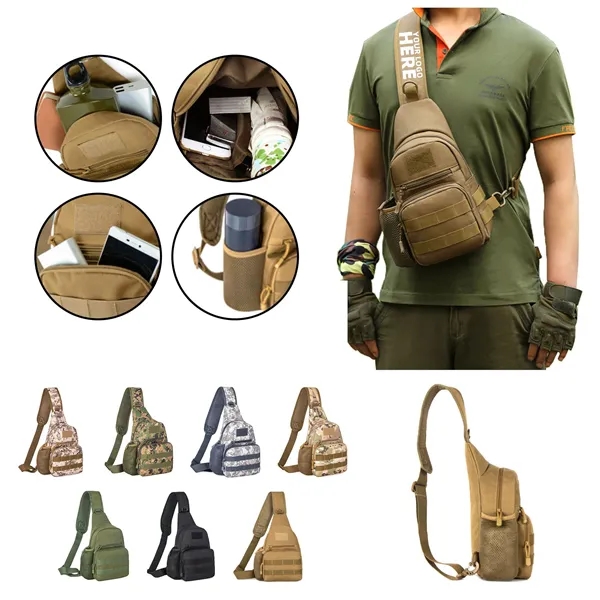 Outdoor Tactical Chest Bag - Outdoor Tactical Chest Bag - Image 0 of 7