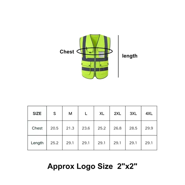 Visibility Reflective Safety Vests - Visibility Reflective Safety Vests - Image 2 of 10