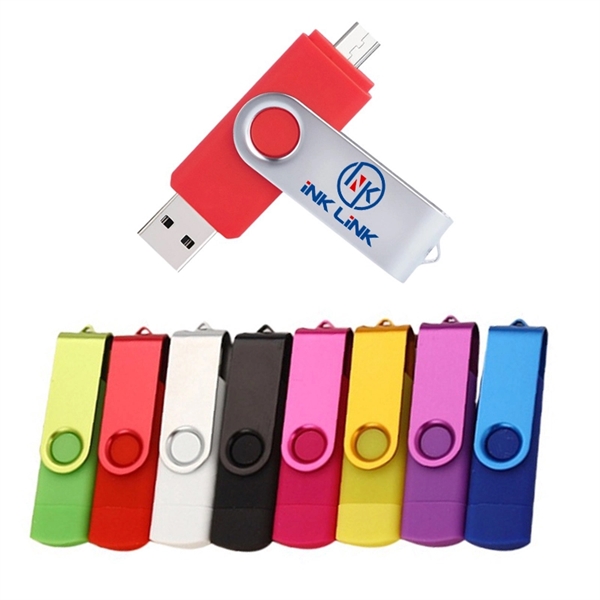 USB Drive with Rotated Design - USB Drive with Rotated Design - Image 0 of 1