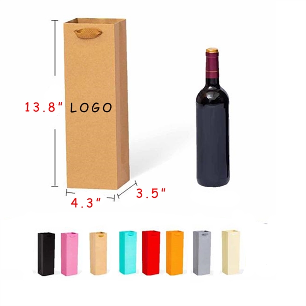 Multi Colour Thickened Single Wine Tote Bag - Multi Colour Thickened Single Wine Tote Bag - Image 0 of 2