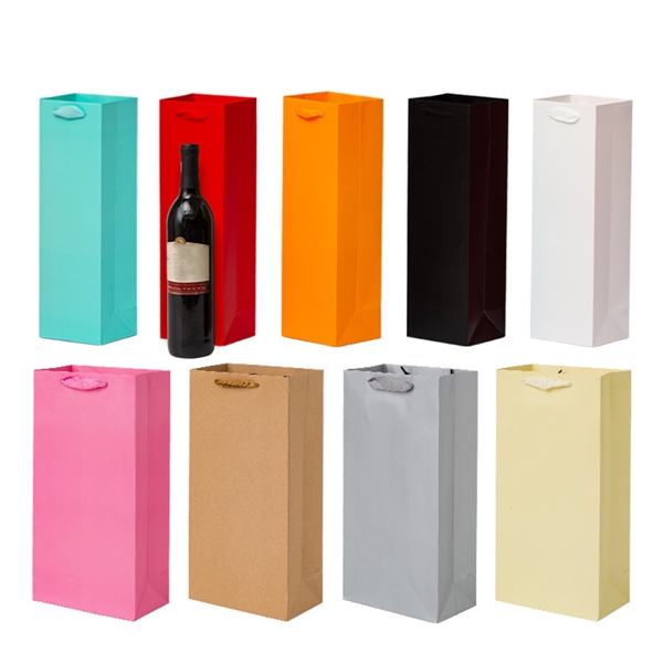 Multi Colour Thickened Single Wine Tote Bag - Multi Colour Thickened Single Wine Tote Bag - Image 2 of 2