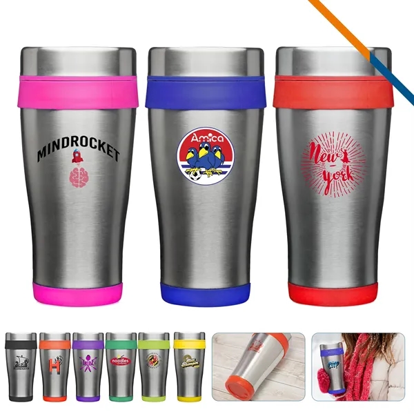 Stone Stainless Steel Mug - 16 OZ. - Stone Stainless Steel Mug - 16 OZ. - Image 0 of 12