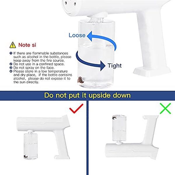 Portable Uv Disinfection Mist Sprayer Gun - Portable Uv Disinfection Mist Sprayer Gun - Image 6 of 6