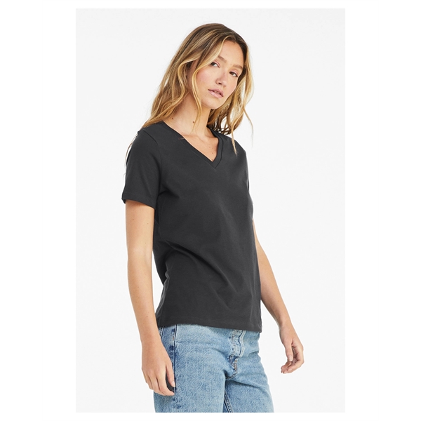Bella + Canvas Ladies' Relaxed Jersey V-Neck T-Shirt - Bella + Canvas Ladies' Relaxed Jersey V-Neck T-Shirt - Image 171 of 218