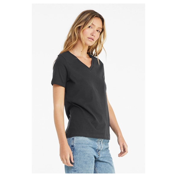 Bella + Canvas Ladies' Relaxed Jersey V-Neck T-Shirt - Bella + Canvas Ladies' Relaxed Jersey V-Neck T-Shirt - Image 171 of 220