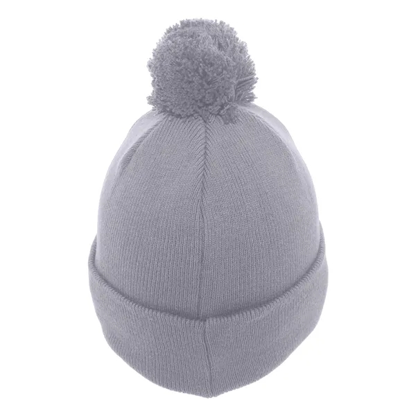 Pacific Headwear Knit Fold-Over Pom-Pom Beanie - Pacific Headwear Knit Fold-Over Pom-Pom Beanie - Image 48 of 130