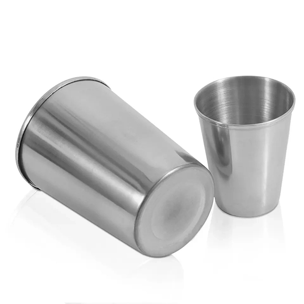 6Oz Single Layer Stainless Steel Camping Drinking Cup - 6Oz Single Layer Stainless Steel Camping Drinking Cup - Image 3 of 3