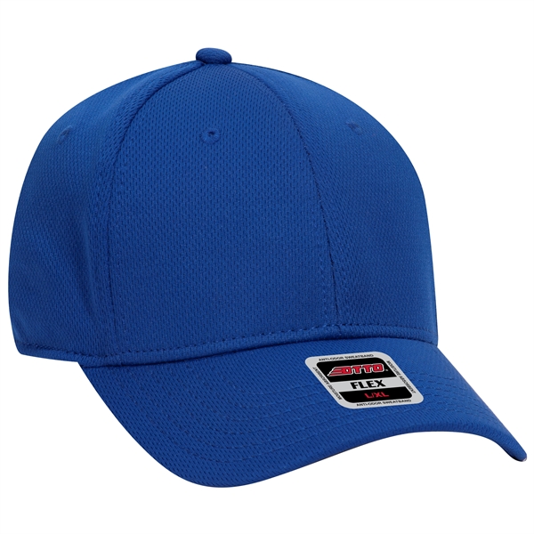 Cool Comfort Polyester Mesh "FLEX" 6 Panel Cap - Cool Comfort Polyester Mesh "FLEX" 6 Panel Cap - Image 1 of 38