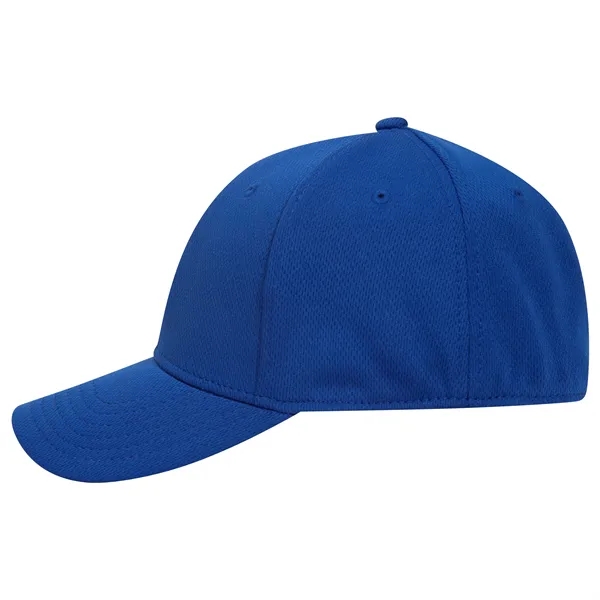 Cool Comfort Polyester Mesh "FLEX" 6 Panel Cap - Cool Comfort Polyester Mesh "FLEX" 6 Panel Cap - Image 5 of 38