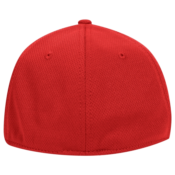 Cool Comfort Polyester Mesh "FLEX" 6 Panel Cap - Cool Comfort Polyester Mesh "FLEX" 6 Panel Cap - Image 9 of 38