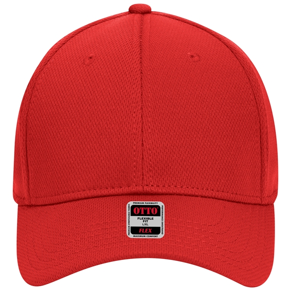 Cool Comfort Polyester Mesh "OTTO FLEX" 6 Panel Cap - Cool Comfort Polyester Mesh "OTTO FLEX" 6 Panel Cap - Image 8 of 38