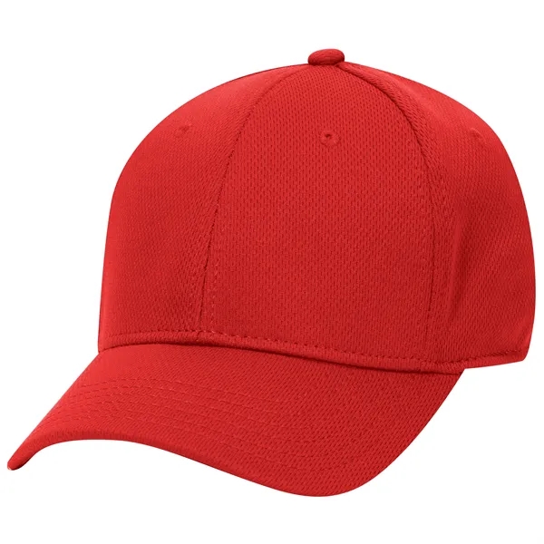 Cool Comfort Polyester Mesh "FLEX" 6 Panel Cap - Cool Comfort Polyester Mesh "FLEX" 6 Panel Cap - Image 11 of 38