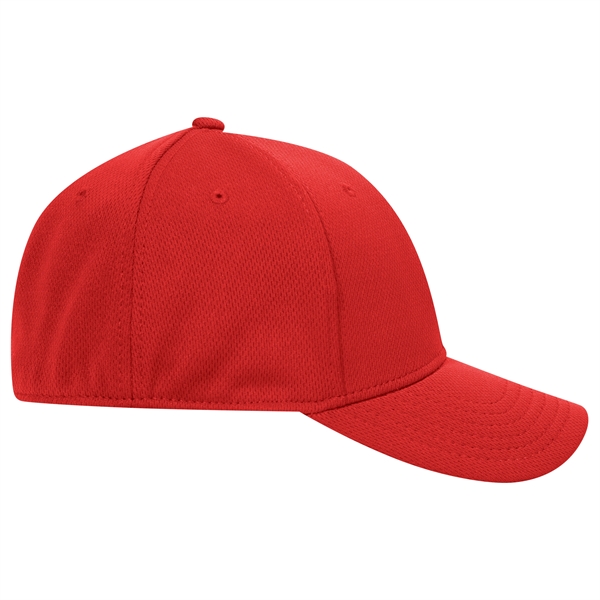 Cool Comfort Polyester Mesh "OTTO FLEX" 6 Panel Cap - Cool Comfort Polyester Mesh "OTTO FLEX" 6 Panel Cap - Image 12 of 38