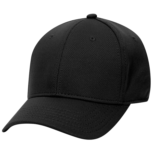 Cool Comfort Polyester Mesh "FLEX" 6 Panel Cap - Cool Comfort Polyester Mesh "FLEX" 6 Panel Cap - Image 17 of 38