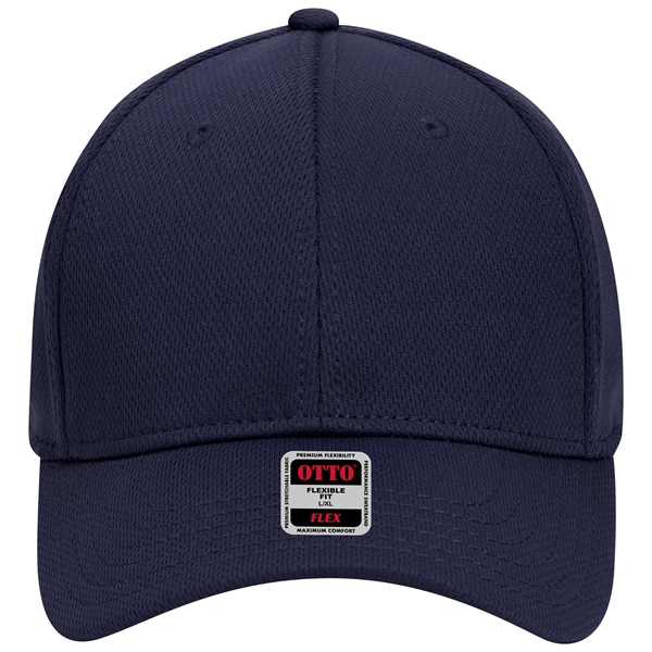 Cool Comfort Polyester Mesh "OTTO FLEX" 6 Panel Cap - Cool Comfort Polyester Mesh "OTTO FLEX" 6 Panel Cap - Image 21 of 38