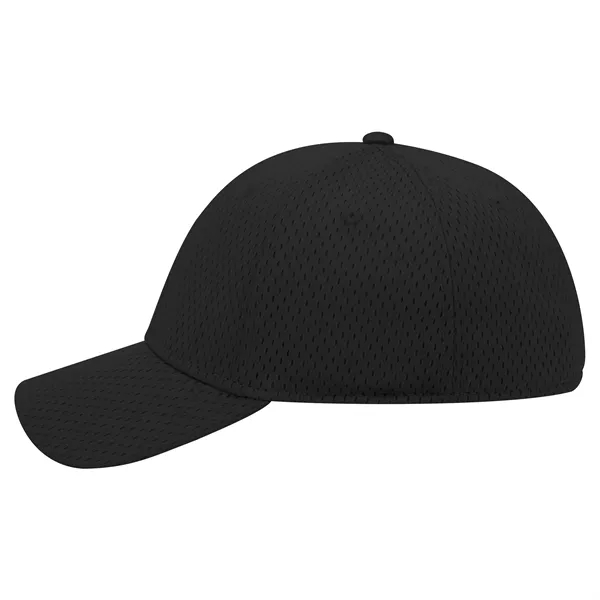 Polyester Pro Mesh "FLEX" 6 Panel Low Profile Cap - Polyester Pro Mesh "FLEX" 6 Panel Low Profile Cap - Image 4 of 19