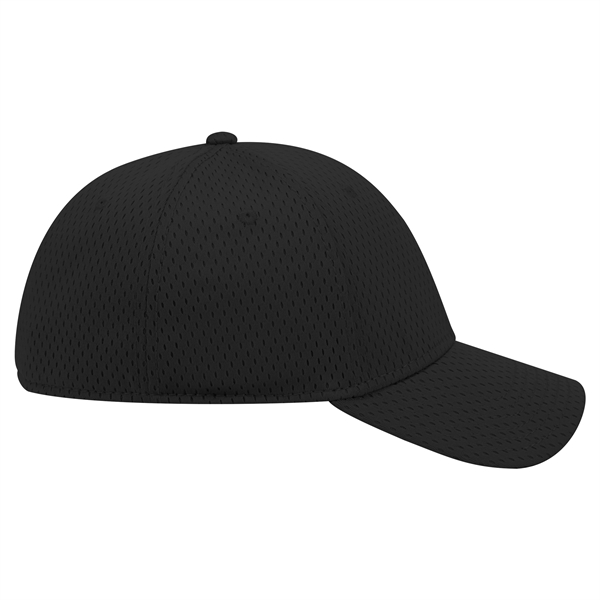 Polyester Pro Mesh "FLEX" 6 Panel Low Profile Cap - Polyester Pro Mesh "FLEX" 6 Panel Low Profile Cap - Image 5 of 19