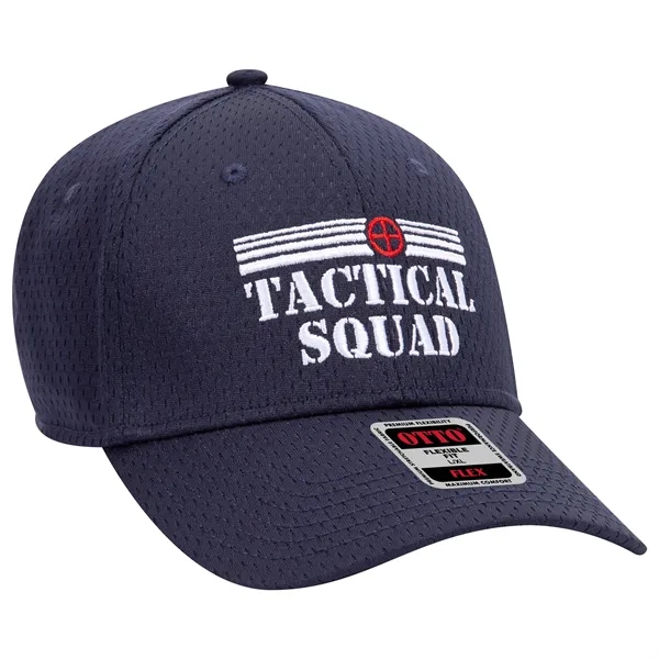 Polyester Pro Mesh "FLEX" 6 Panel Low Profile Cap - Polyester Pro Mesh "FLEX" 6 Panel Low Profile Cap - Image 7 of 19
