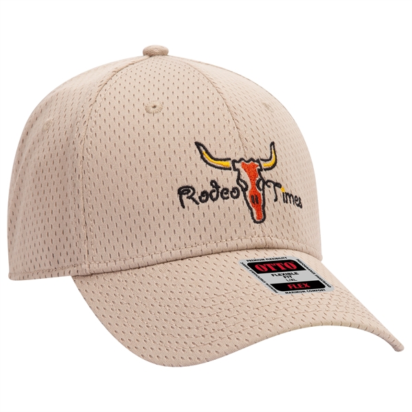 Polyester Pro Mesh "FLEX" 6 Panel Low Profile Cap - Polyester Pro Mesh "FLEX" 6 Panel Low Profile Cap - Image 14 of 19