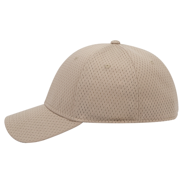 Polyester Pro Mesh "FLEX" 6 Panel Low Profile Cap - Polyester Pro Mesh "FLEX" 6 Panel Low Profile Cap - Image 18 of 19