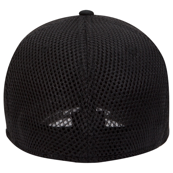 Cotton Twill/Polyester Air Mesh Back "FLEX" 6 Panel Cap - Cotton Twill/Polyester Air Mesh Back "FLEX" 6 Panel Cap - Image 2 of 6