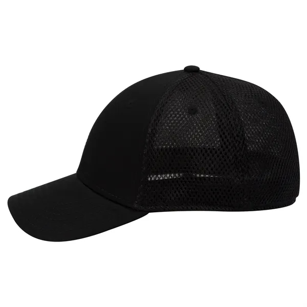 Cotton Twill/Polyester Air Mesh Back "FLEX" 6 Panel Cap - Cotton Twill/Polyester Air Mesh Back "FLEX" 6 Panel Cap - Image 5 of 6