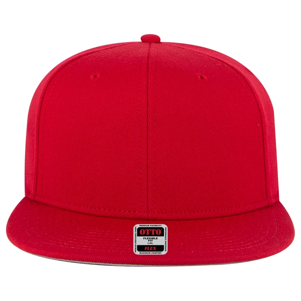 FLEX 6 Panel Mid Profile Snapback Cap - FLEX 6 Panel Mid Profile Snapback Cap - Image 10 of 49