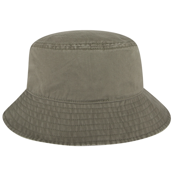 Garment Washed Superior Cotton Twill Bucket Hat - Garment Washed Superior Cotton Twill Bucket Hat - Image 22 of 51