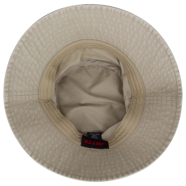 Garment Washed Superior Cotton Twill Bucket Hat - Garment Washed Superior Cotton Twill Bucket Hat - Image 36 of 51