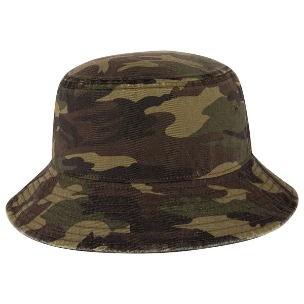 Garment Washed Superior Cotton Twill Bucket Hat - Garment Washed Superior Cotton Twill Bucket Hat - Image 50 of 51