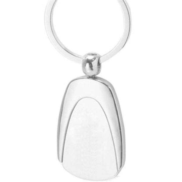 Silver Chrome Metal Keychains