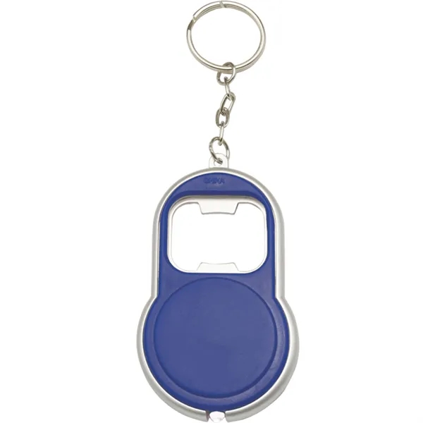 Bottle Opener Keychains With LED Light - Bottle Opener Keychains With LED Light - Image 1 of 3